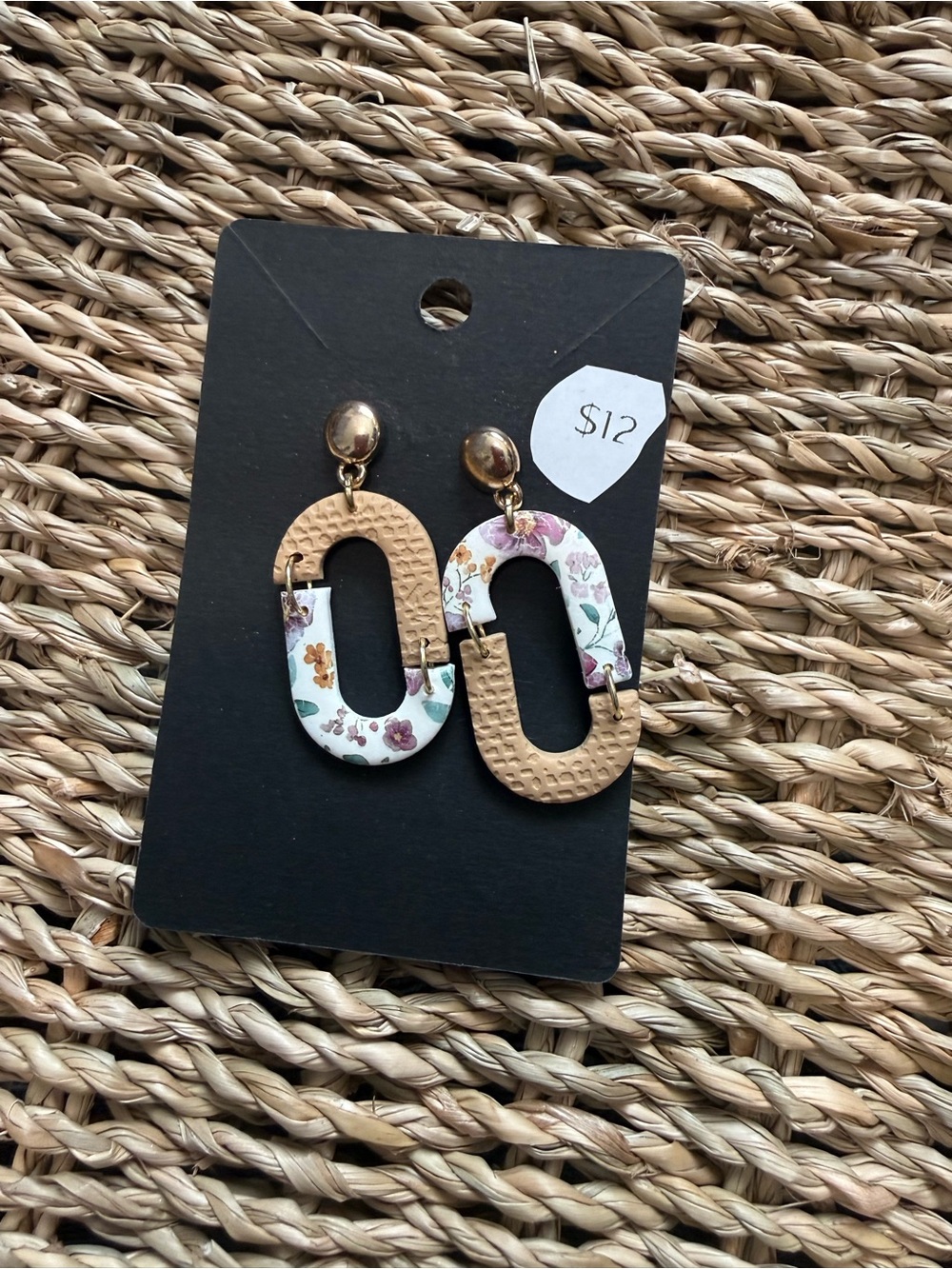 NEW HANDMADE CLAY EARRINGS